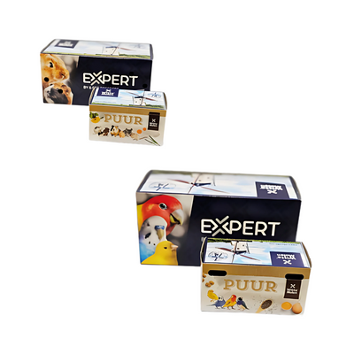 CARTON TRANSPORTATION BOX FOR SMALL ANIMALS