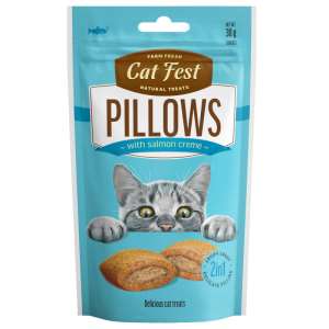 CATFEST PILLOWS WITH SALMON CRÈME FOR CATS 30g