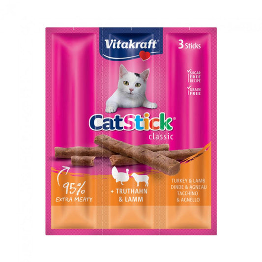 CAT MINI STICKS  TURKEY & LAMB