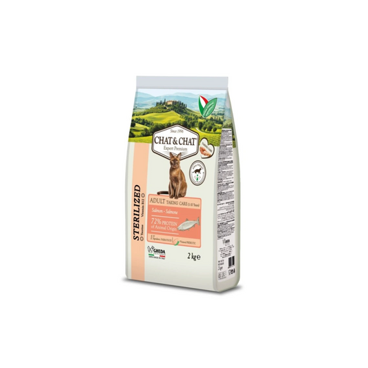 CHAT&CHAT EXPERT ADULT STERILIZED SALMON