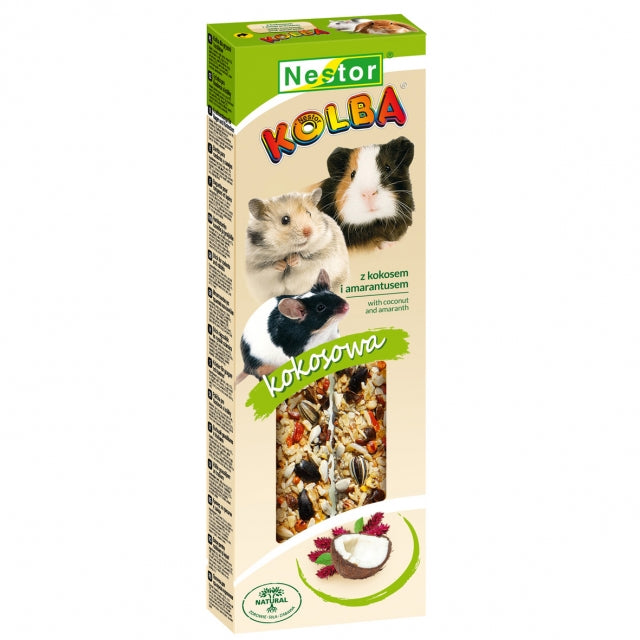 2x RODENT STICKS COCONUT & AMARANTH