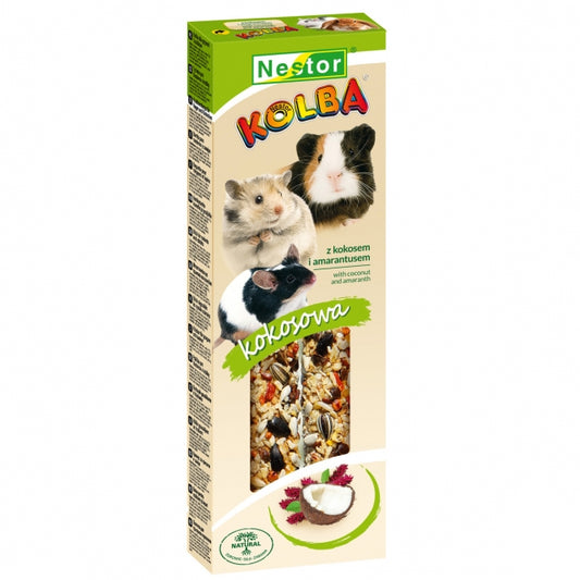 2x RODENT STICKS COCONUT & AMARANTH