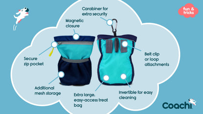 COACHI PRO DOG TREAT BAG