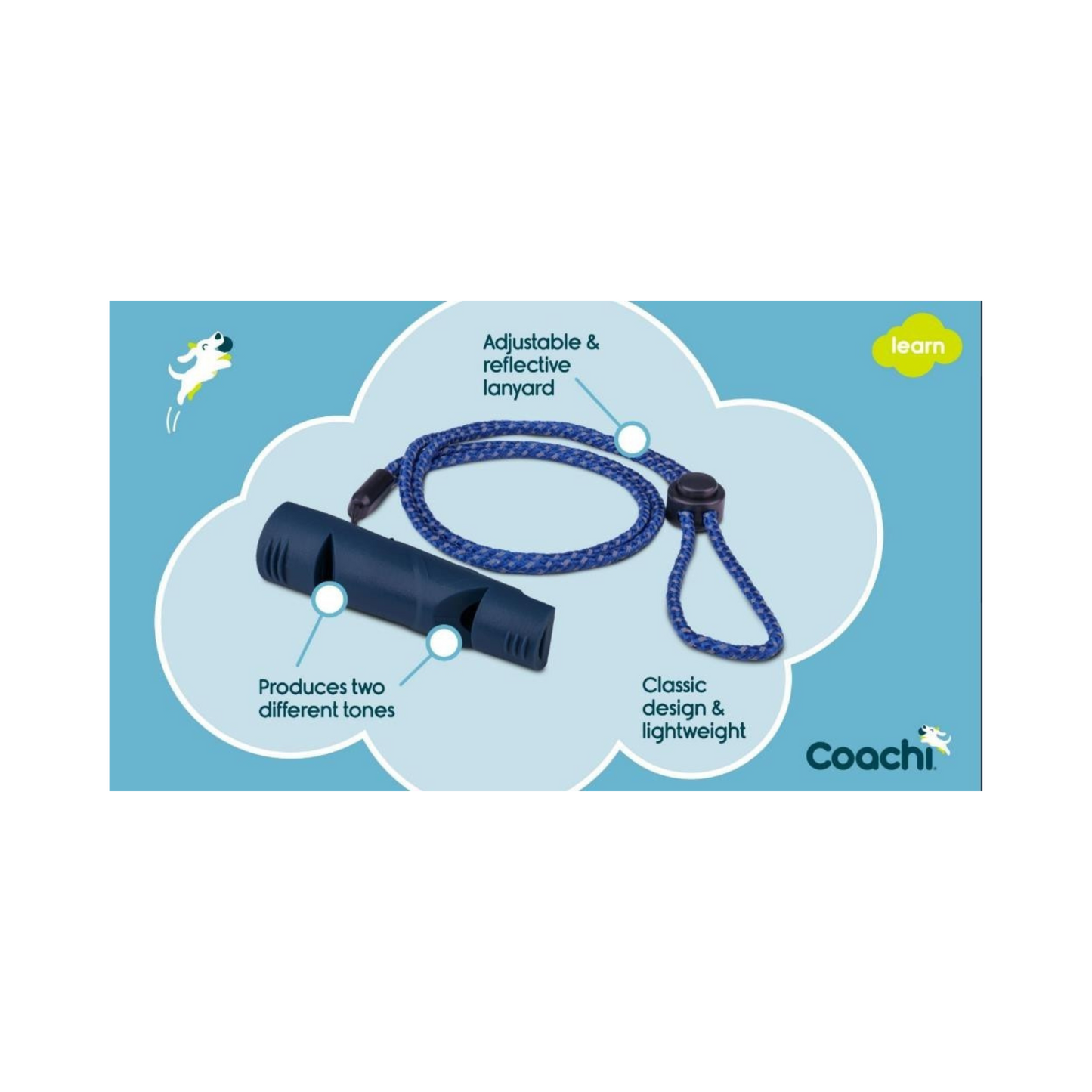COACHI TWO-TONE WHISTLE