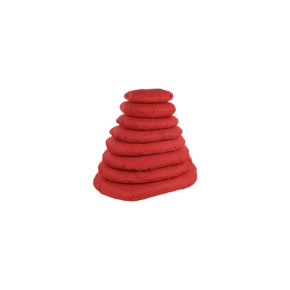 CUSHION FIRENZE OVAL RED