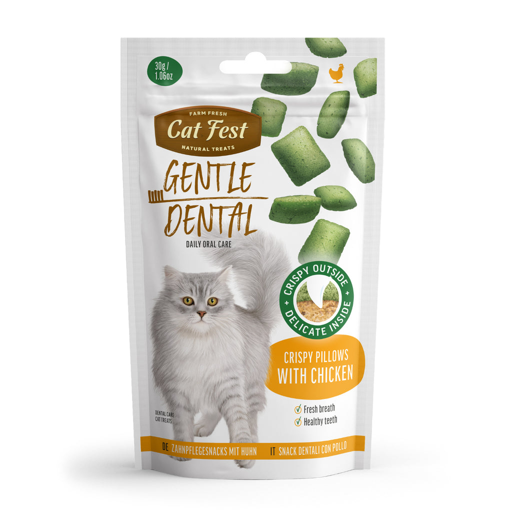 CATFEST DENTAL CRISPY PILLOWS 30G