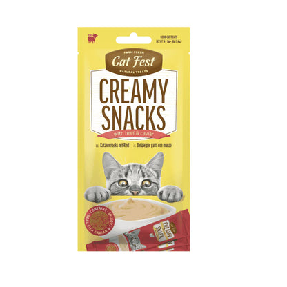 CAT FEST CREAMY SNACKS