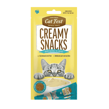 CAT FEST CREAMY SNACKS
