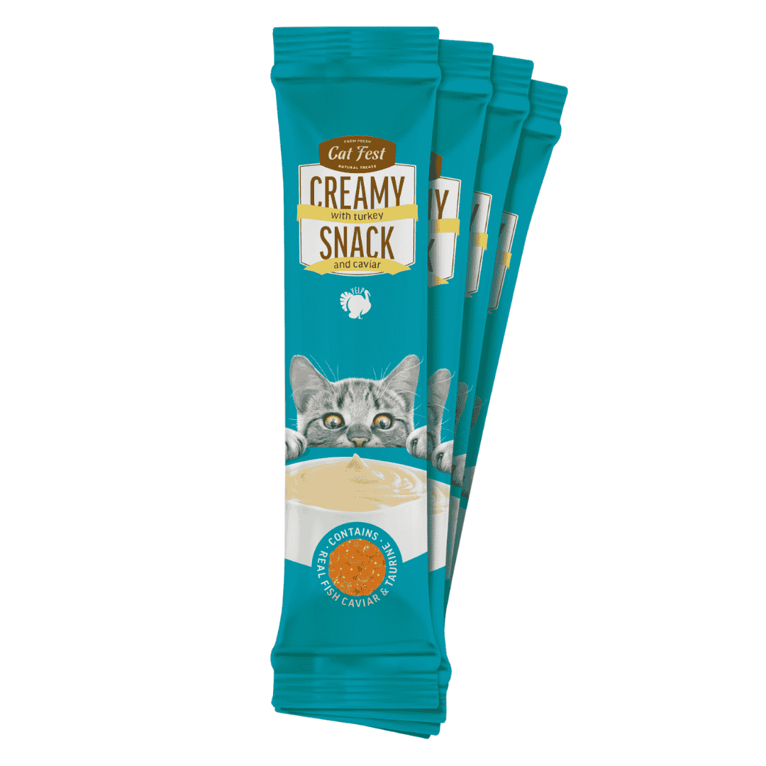CAT FEST CREAMY SNACKS