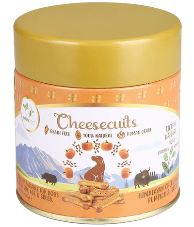 PAWFECT CHEESE BISCUIT with Pumpkin & Flaxseed 100G