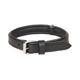 LEATHER PADDED DOG COLLAR ARIZONA BLACK