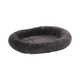 CUSHION ISAURA OVAL DARK GREY