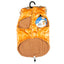 DOG JACKET PUFFER ORANGE GOLD