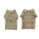DOG JACKET TRENCH COAT BEIGE