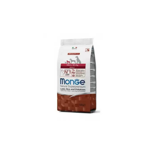 Monge Extra Small Adult Lamb with Rice and Potatoes 2.5 kg