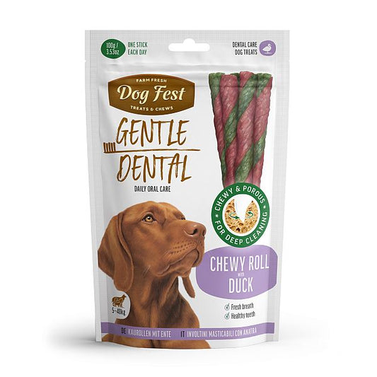 DENTAL CHEWY ROLL FOR DOGS 100G