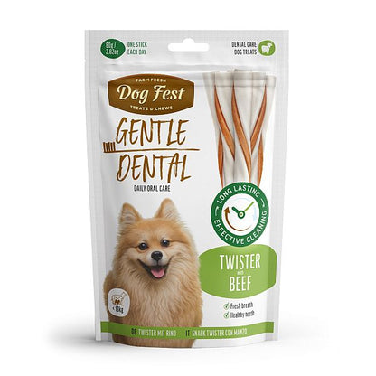 DOG FEST TWISTER DENTAL 9cm