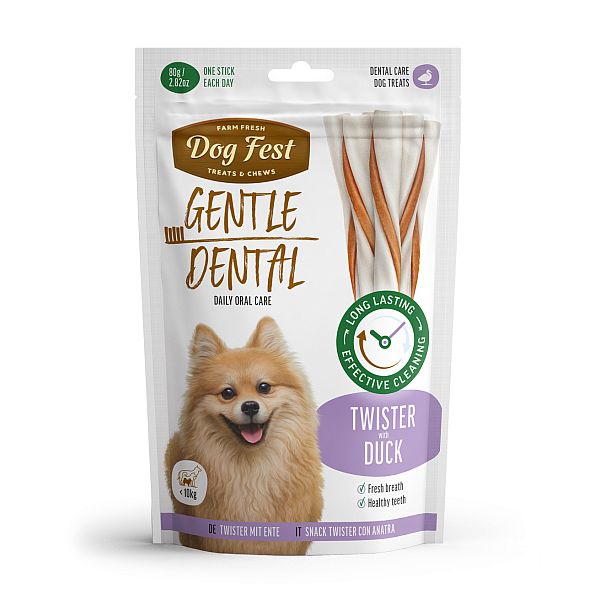 DOG FEST TWISTER DENTAL 9cm