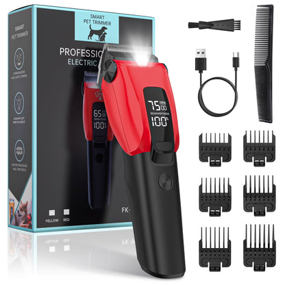 PROFESIONAL WIRELESS PET CLIPPER