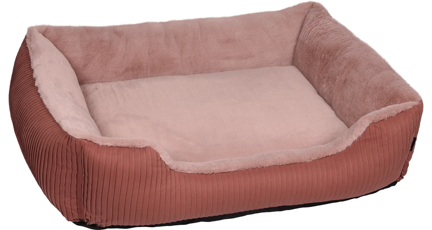 BASKET FALDI RECTANGULAR + ZIPPER PINK