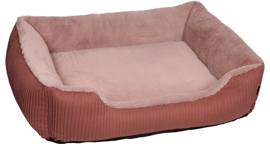 BASKET FALDI RECTANGULAR + ZIPPER PINK