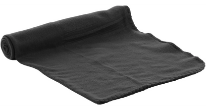 FLEECE BLANKET SALIM BLACK