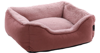 BASKET SUZA RECTANGULAR OLD PINK