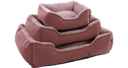BASKET SUZA RECTANGULAR OLD PINK