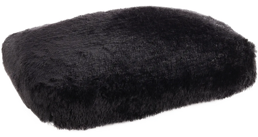 CUSHION KREMS RECTANGULAR + ZIPPER BLACK