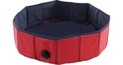 DOGGY SPLASH POOL RED/BLUE