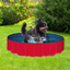DOGGY SPLASH POOL RED/BLUE