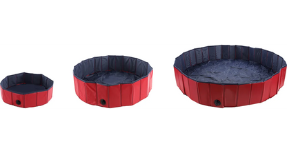DOGGY SPLASH POOL RED/BLUE