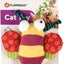CAT TOY YOWLY BEE MULTI 11cm