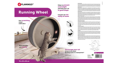 CAT RUNNING WHEEL EKSI GREY