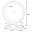 CAT RUNNING WHEEL EKSI GREY