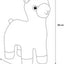 TOY LORIO LLAMA YELLOW