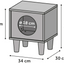 CAT FURNITURE DONUM CUBE BLACK