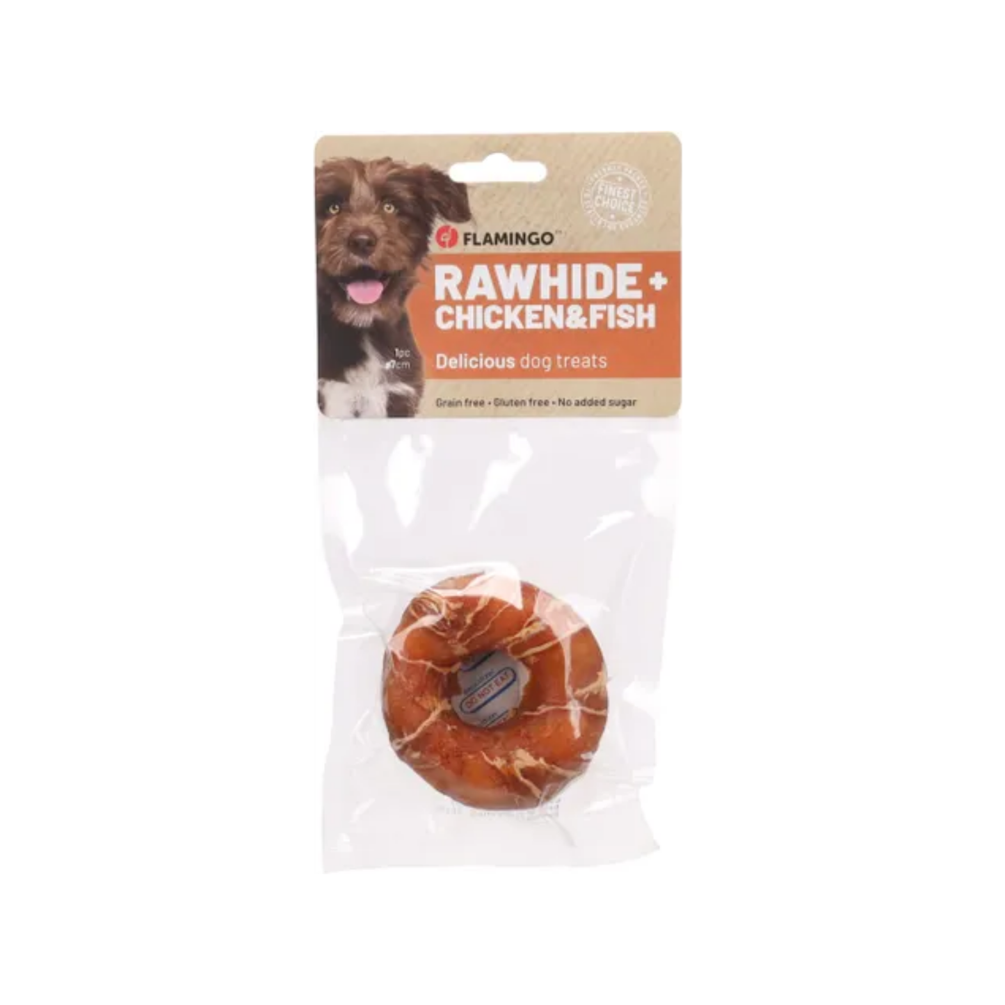 SNACK R’HIDE RING WITH CHICKEN & COD