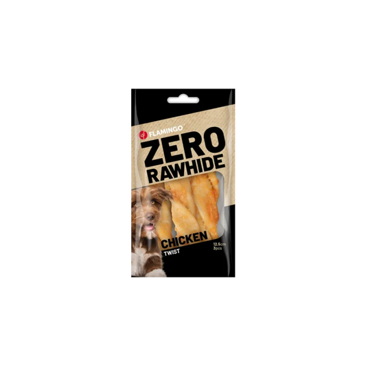 SNACK ZERO RAWHIDE SMALL STICKS WITH CHICKEN 12.5cm