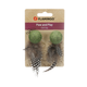 CATNIP CAT TOY BALL WITH FEATHER