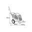 BICYCLE TRAILER JODIE GREEN