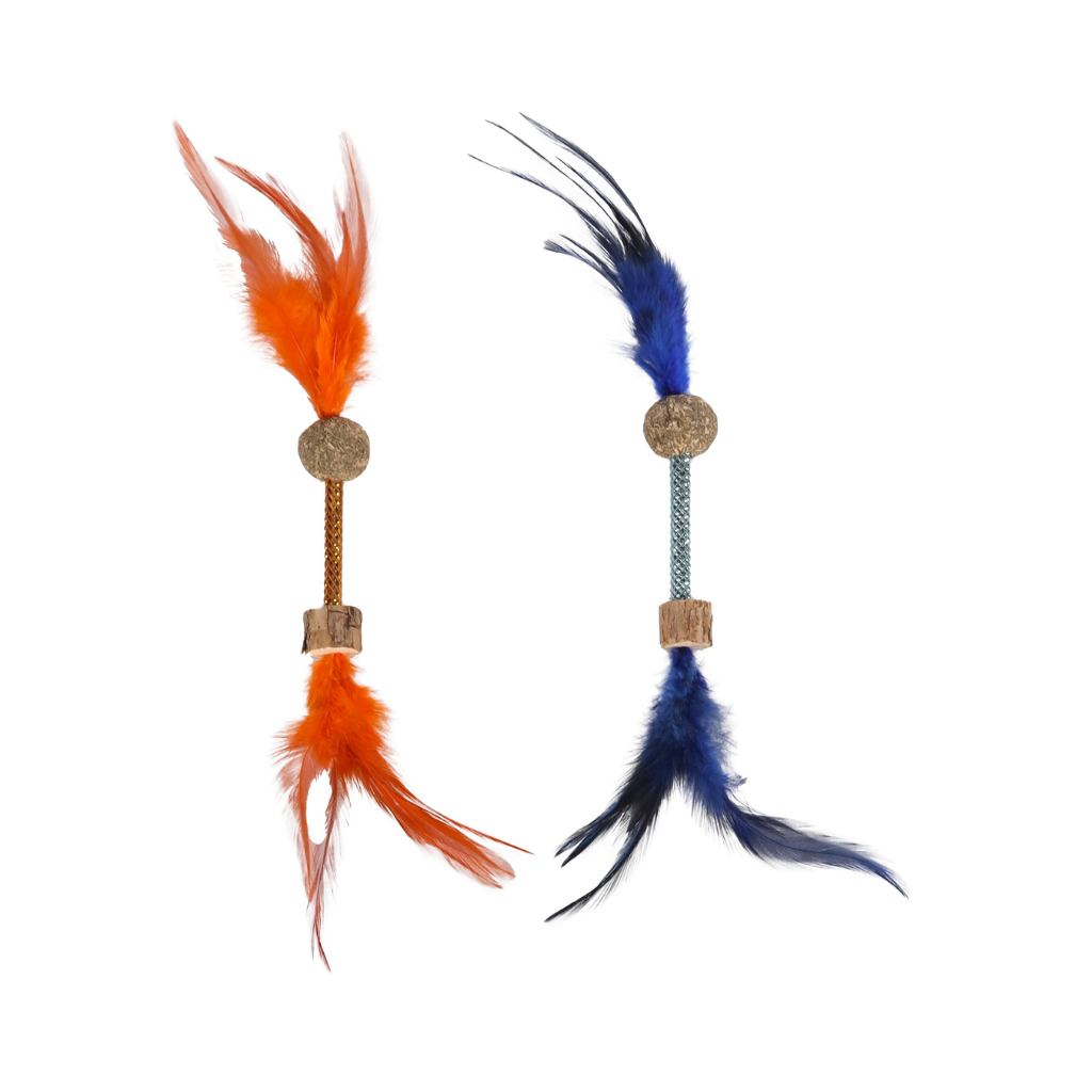 CAT TOY BOLEO STICK MATATABI & CATNIP