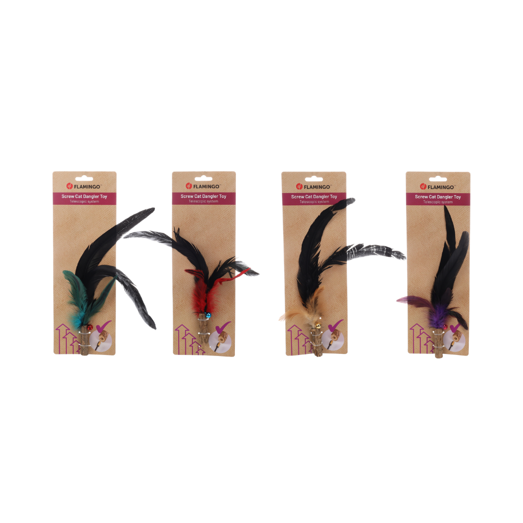 CAT TOY HASSE DANGLER WITH MATATABI