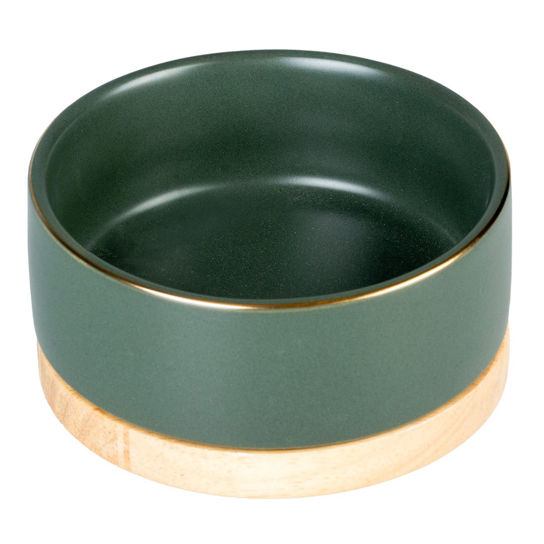 FEEDING BOWL STONE TINBER