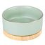 FEEDING BOWL STONE TINBER