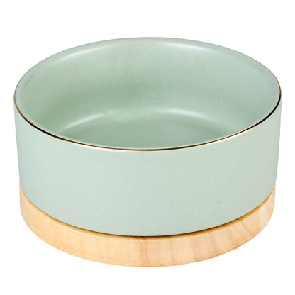 FEEDING BOWL STONE TINBER