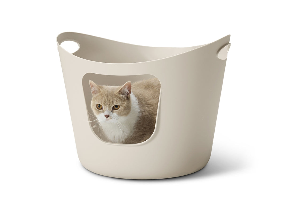 FLEX-A-LOO MOCHA – FLEXIBLE CAT LITTER TRAY