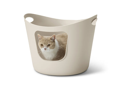 FLEX-A-LOO MOCHA – FLEXIBLE CAT LITTER TRAY