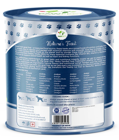 FREEZE-DRIED GOAT LIVER TREATS 50G