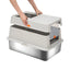 CLOSED STAINLESS STEEL CAT LITTER